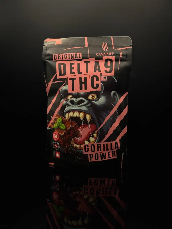 brownie thc 150mg gorilla power edible puissant effet longue durée chocolat
