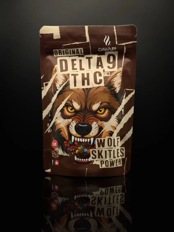 brownie thc 150mg wolf skittles power edible puissant effet longue durée fruité
