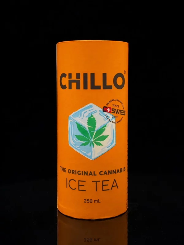 ice tea relaxant cbd maide in swiss suisse thé glaçé chillo