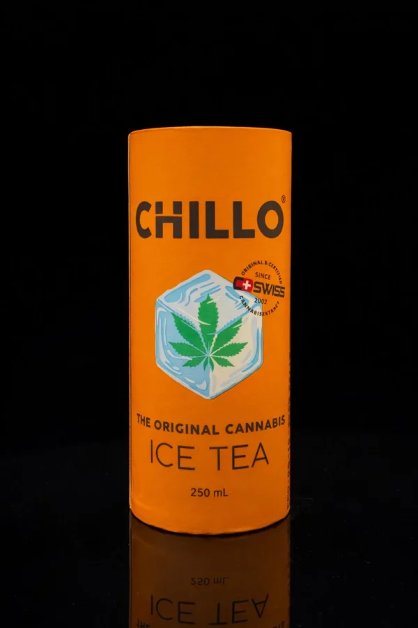 ice tea relaxant cbd maide in swiss suisse thé glaçé chillo