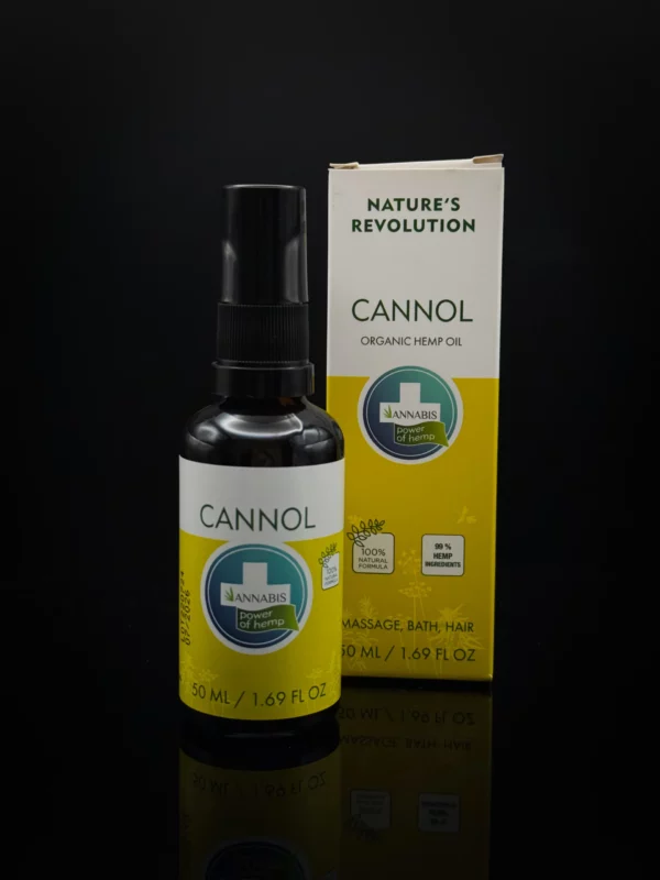 Cannol – Huile de chanvre 50ml – Soins corps et cheveux – Annabis