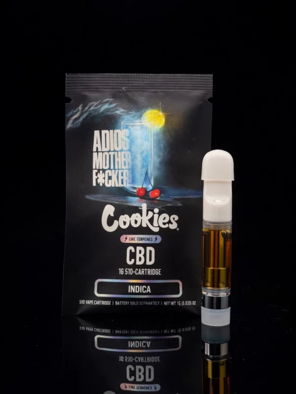 cartouche cookies adios mother fcker cbd vape pen 510 saveur fruitée menthol premium rasberry lemonade