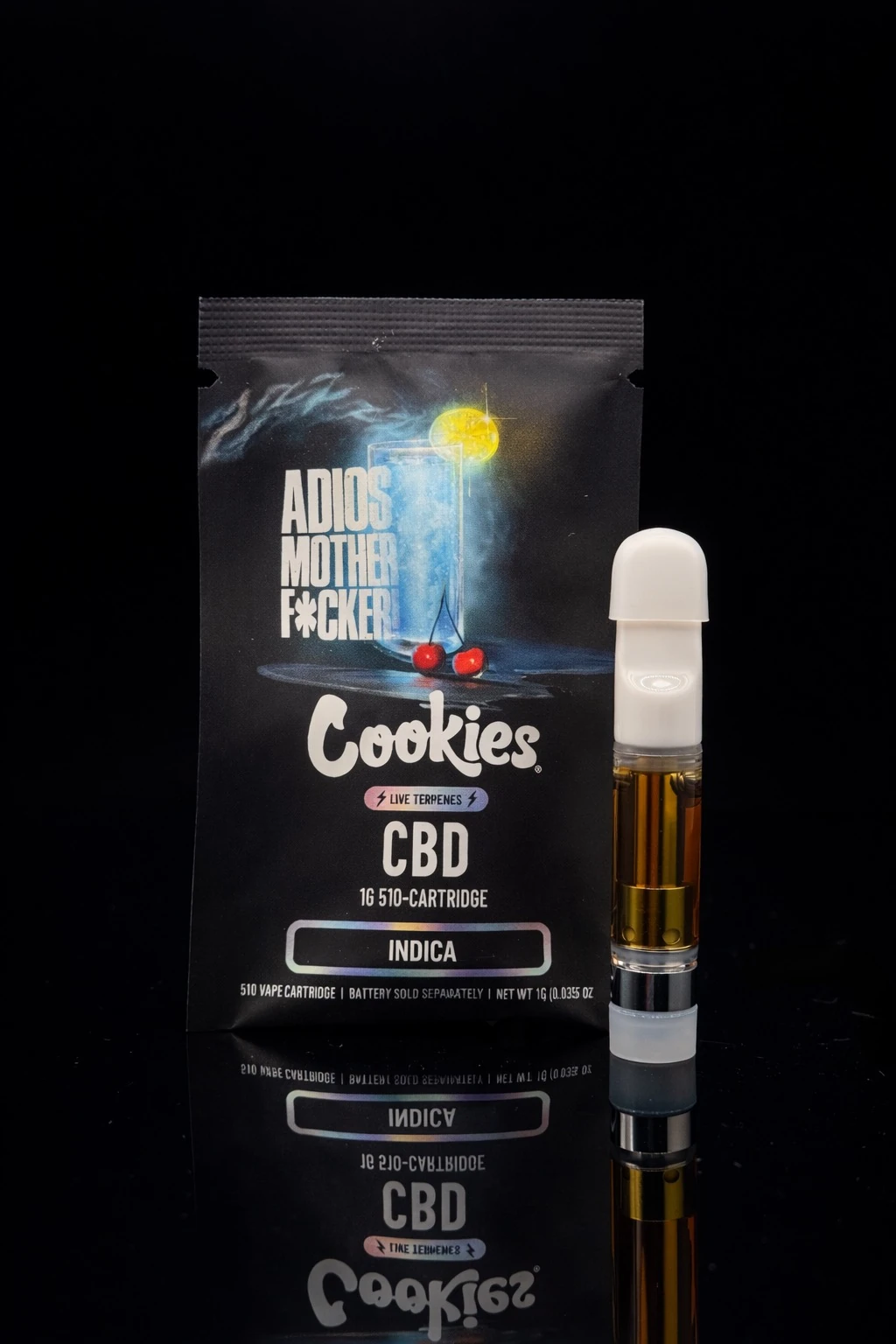 Cartouche Cookies Adios Mother F*cker CBD | 510 1ml | Nature Lab