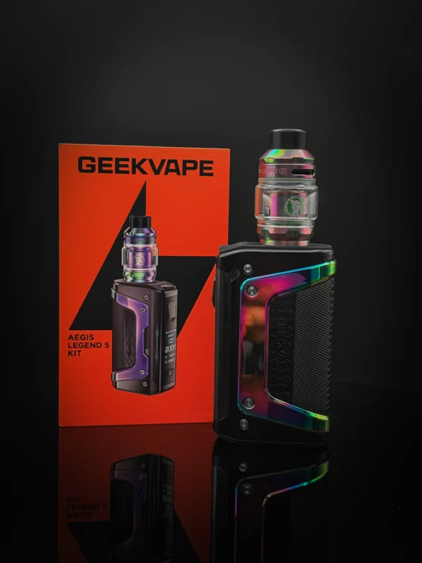 aegis legend 5 double accu 18650 vape puissante 200w