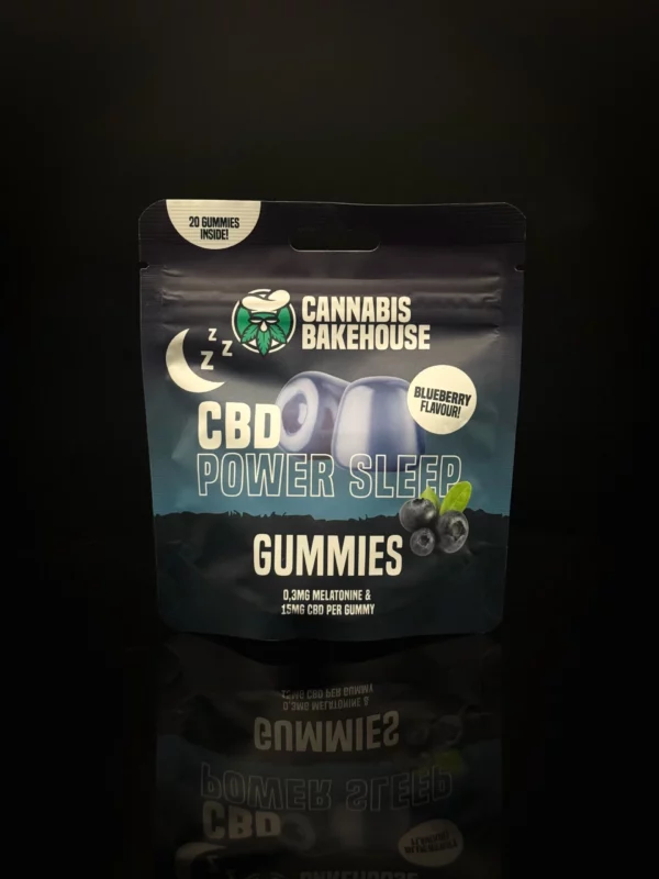 bonbons CBD sleep gummies melatonine effet endormissement naturel insomnie