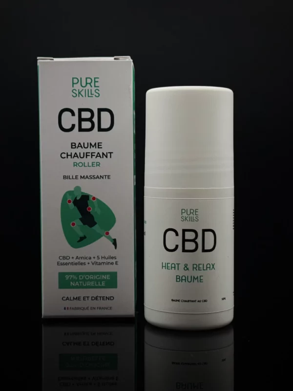PURESKILLS | Crème chauffante CBD + Arnica