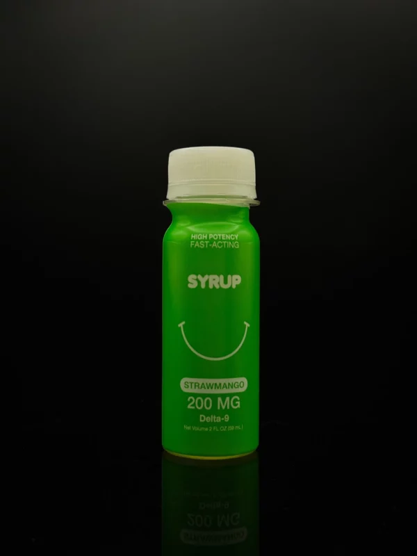 sirop THC Delta 9 Puffy 200mg Tropic Punch Berry Delight Georgia Pie Strawberry Mango