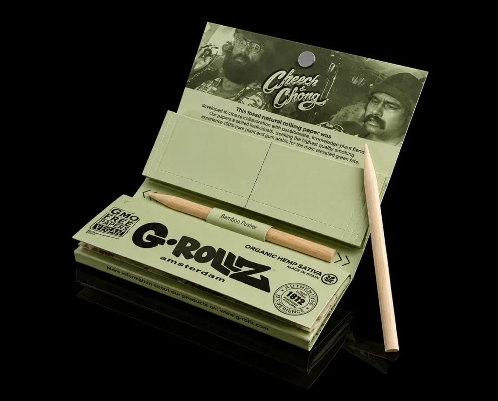 Kit Feuilles G-Rollz Cheech & Chong ouvert