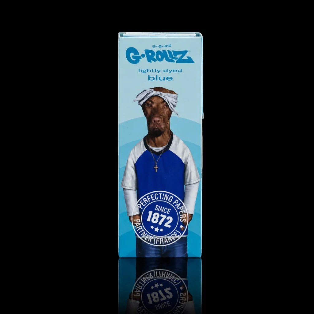 Kit Feuilles G-Rollz Lightly Dyed Blue