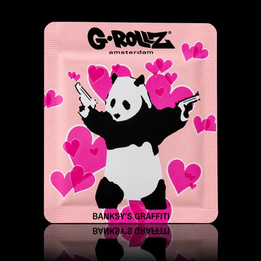 Pochon Smell-Proof G-Rollz Panda Banksy