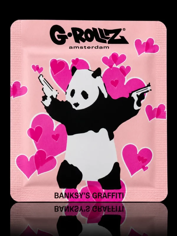 Pochon Smell-Proof G-Rollz Panda Banksy
