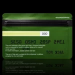 Pochon Smell-Proof G-Rollz Stoned Card ouvert