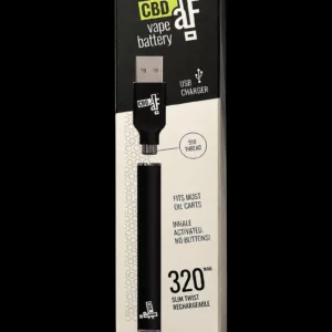 Batterie Vape Pen 510 CBD aF - Slim Twist 320 mAh