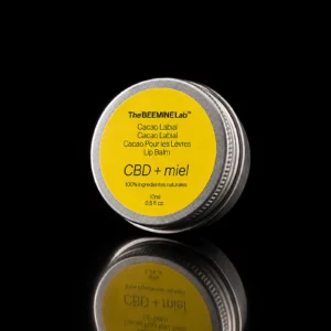 Baume à lèvres Cacao - CBD + Miel The Beemine Lab