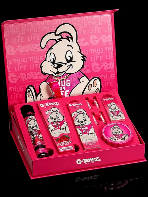 Coffret G-Rollz Thug for Life - fond noir studio, boutique Nature Lab