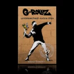 Feuilles G-Rollz Unbleached Extra Thin Banksy
