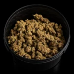 Fleurs CBC Cali Runtz en pot, vue d’ensemble des têtes, boutique Nature Lab