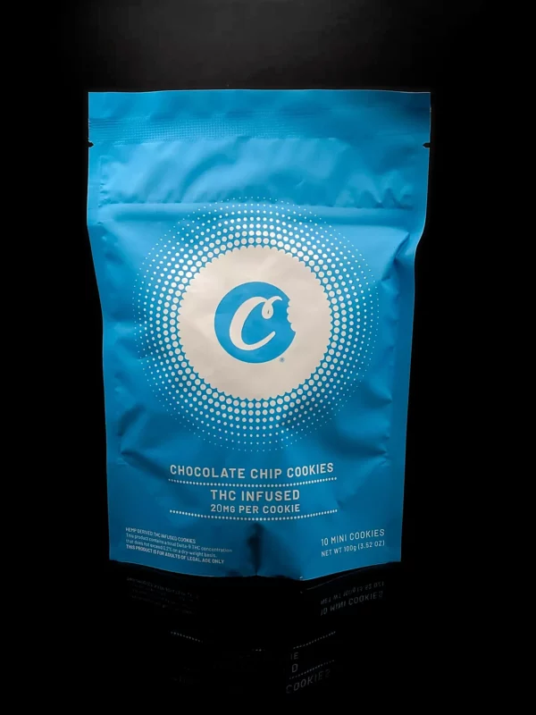 Mini Cookies Delta-9 – 200mg - fond noir studio, boutique Nature Lab