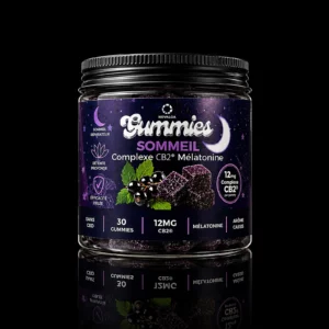 Gummies Sommeil Novaloa - Complexe CB2® + Mélatonine