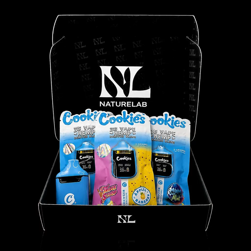 Pack Dual Chamber Cookies - fond noir studio, boutique Nature Lab