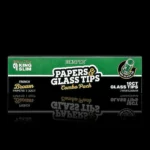Papers & Glass Tips HEMPER - fond noir studio, boutique Nature Lab