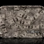 Plateau de Roulage Skunk Brand Dollars - Large