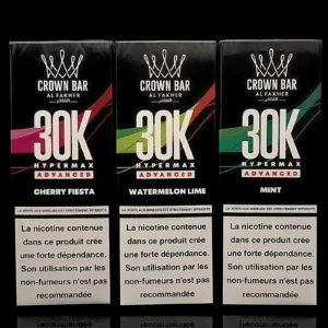 Puff Al Fakher 30K - fond noir studio, boutique Nature Lab