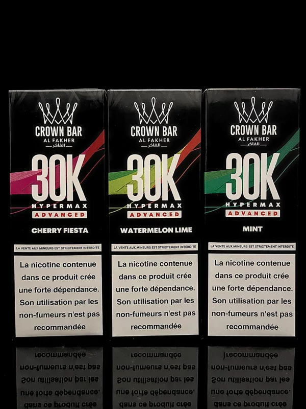 Puff Al Fakher 30K - fond noir studio, boutique Nature Lab