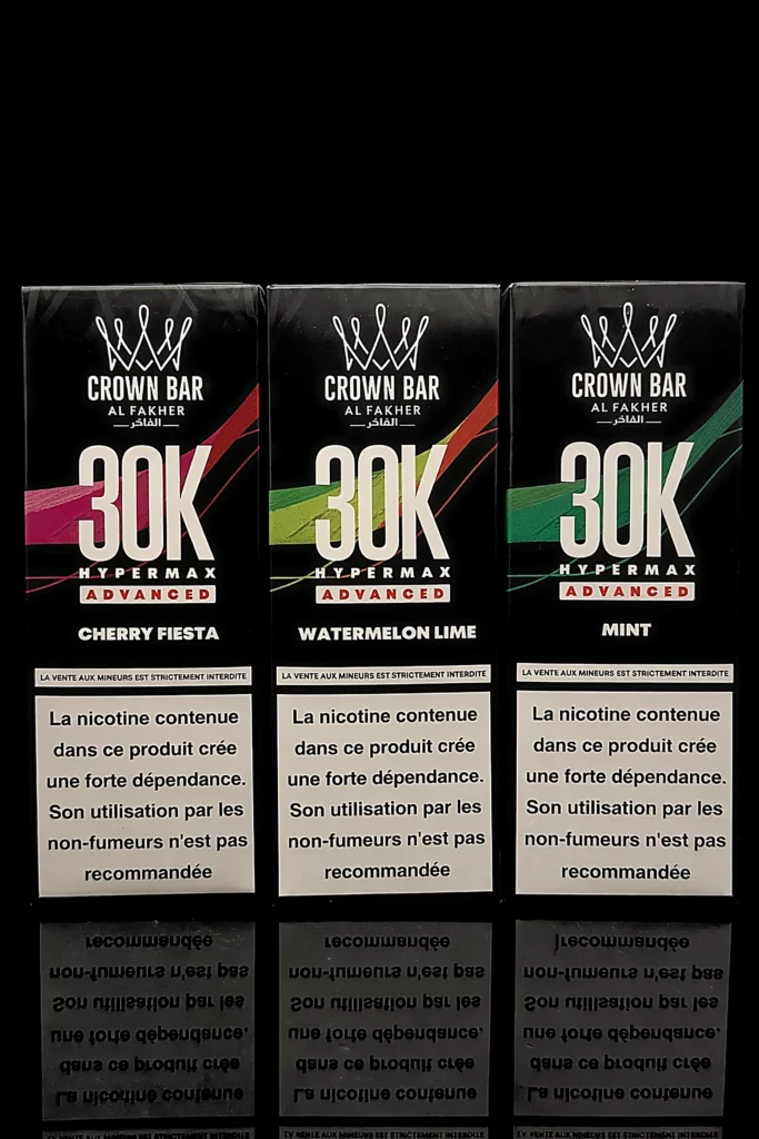 Puff Al Fakher 30K - fond noir studio, boutique Nature Lab