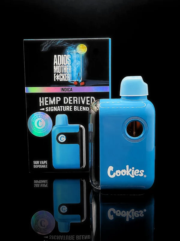 Vape Cookies Adios Mother F*cker - fond noir studio, boutique Nature Lab