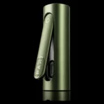 Vaporisateur PAX FLOW coloris greenstone vert - fond noir studio, boutique Nature Lab