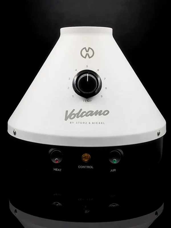Vaporisateur Volcano Classic – Peace Edition “with Love, for Peace” - fond noir studio, boutique Nature Lab