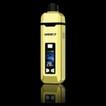 Vaporisateur Yocan Vane 2 coloris jaune avec écran couleur - fond noir studio, boutique Nature Lab