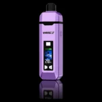 Vaporisateur Yocan Vane 2 coloris lilas avec écran couleur - fond noir studio, boutique Nature Lab