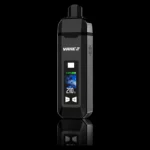 Vaporisateur Yocan Vane 2 coloris noir avec écran couleur - fond noir studio, boutique Nature Lab