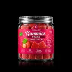 Gummies Fraise Novaloa - Complexe CB2® 12 mg, façon bonbon - Pot de 30