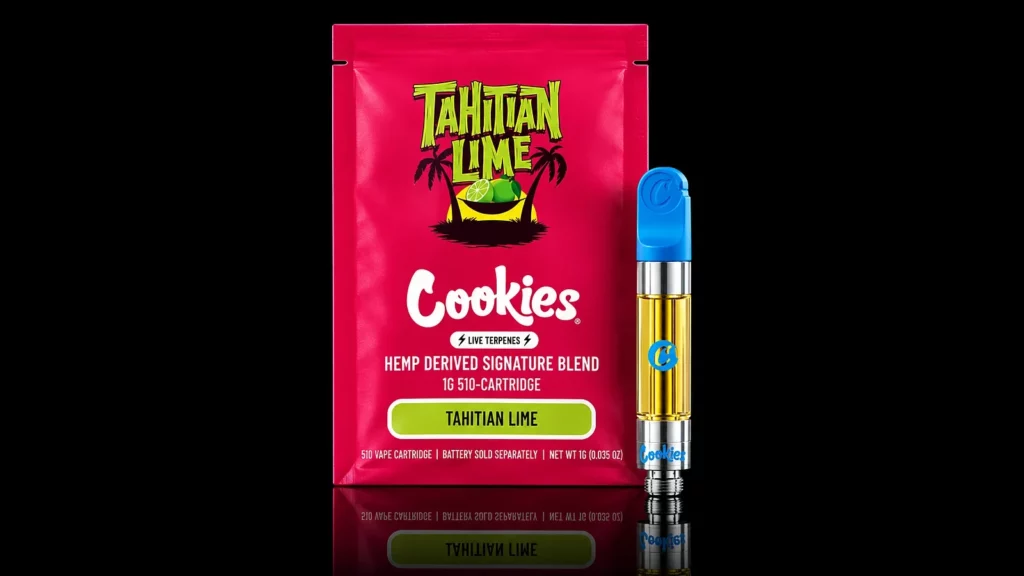 Cartouche Vape Pen Cookies CBC Tahitian Lime, cartouche 510 de 1 g - Nature Lab