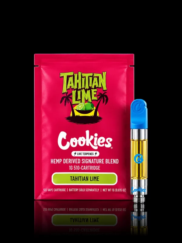 Cartouche Vape Pen Cookies Infused Tahitian Lime, cartouche 510 - Nature Lab