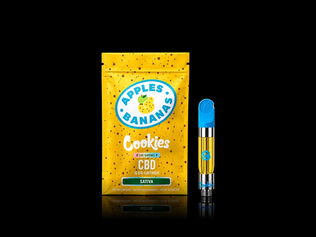 Cartouche Vape Pen Cookies Apples & Bananas CBD, cartouche 510 - Nature Lab
