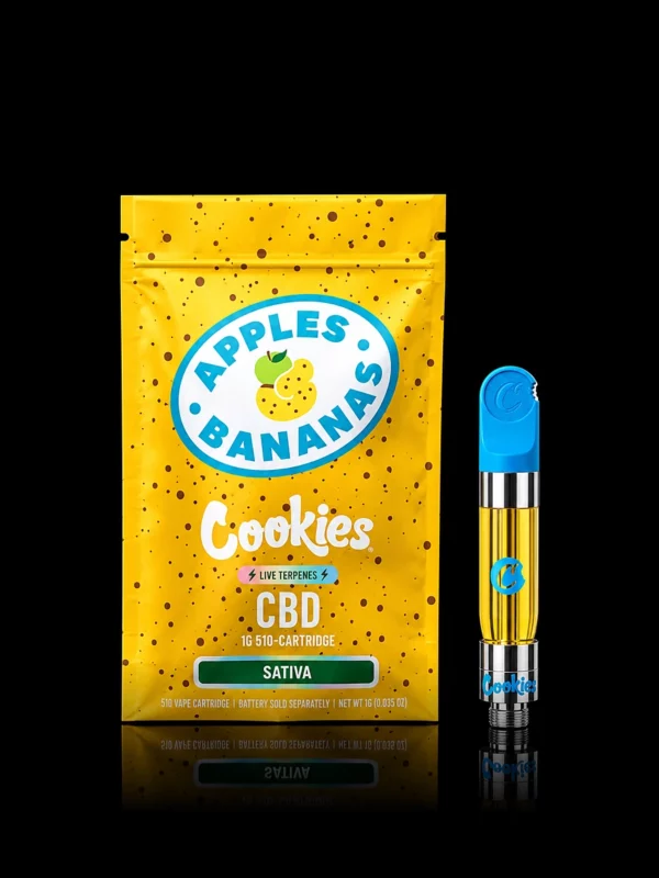 Cartouche Vape Pen Cookies Apples & Bananas CBD, cartouche 510 - Nature Lab