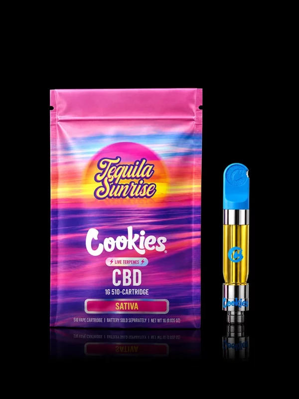 Cartouche Vape Pen Cookies Tequila Sunrise CBD, cartouche 510 - Nature Lab
